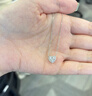 艾蘭米雪 ALAIN MICHAL Attachment眷眷之心 銀鍍金 50分培育鉆石項鏈 情人節(jié)禮物送女友 曬單實拍圖
