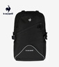 樂(lè )卡克（Le coq sportif）法國公雞春季男女同款輕量化雙肩包 炫黑色 F 曬單實(shí)拍圖
