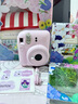 INSTAX富士instax立拍立得 一次成像相機(jī) mini12（mini11升級(jí)款）淺櫻粉 曬單實(shí)拍圖