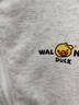 WALNUT DUCK【兩件套】小黃鴨童裝兒童套裝秋季新款男童女童運動(dòng)休閑外套長(cháng)褲 淺灰色 100 曬單實(shí)拍圖