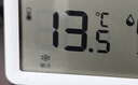 得力（deli）【超級(jí)爆款】室內(nèi)溫濕度表 LCD電子溫濕度計(jì) 嬰兒房室內(nèi)辦公用品兒童老人白色 曬單實(shí)拍圖
