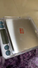 拜杰廚房秤不銹鋼電子秤克秤烘培秤工具迷你秤食物稱3kg/0.1g充電款 曬單實(shí)拍圖