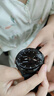 雷利時【開學(xué)禮物】多功能電子手表男學(xué)生青少年初高中生運動防水男表 9053,全黑【禮盒裝】 曬單實拍圖
