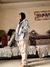 自由系工裝褲女秋季新款高腰傘兵褲寬松垂感抽繩運(yùn)動(dòng)防潑水登山?jīng)_鋒褲子 曬單實(shí)拍圖