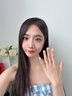 唯一（Winy）莫桑鉆999純銀情侶戒指對戒一對婚戒指男女生日七夕情人節(jié)禮物 曬單實(shí)拍圖