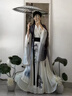 稻橙漢服女成人原創(chuàng)廣袖齊胸腰襦裙日常馬面裙古裝交領(lǐng)襦裙班服 竹影 M 曬單實(shí)拍圖