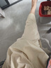 班尼路山本闊腿裙褲女2025夏季新款高腰直筒顯瘦垂順有型遮肉舒適休閑褲 曬單實拍圖