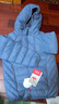 鴨鴨（YAYA）兒童輕薄羽絨服短款寶寶男女大小童保暖新款冬季童裝外套D 霧藍 150 曬單實(shí)拍圖
