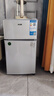 奧克斯小冰箱家用小型迷你冷藏冷凍兩用出租房宿舍用節(jié)能省電寢室辦公室電冰箱 【熱賣款 升級凈化去味】22A126DW銀 曬單實拍圖