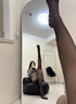 貓人光腿神器黑透膚秋冬防勾絲大碼不掉檔微壓顯瘦收腹提臀打底連褲襪 黑透膚 【平腰連腳 200g/10~20℃】 1條 均碼 （建議80~160斤） 曬單實拍圖