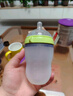 可么多么（como tomo）Comotomo奶瓶新生兒超軟硅膠寬口徑仿真母乳質(zhì)感斷奶神器 綠250標(biāo)配3滴+手柄+吸管+1個(gè)Y型奶嘴+清洗包 曬單實(shí)拍圖