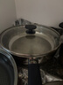 雙立人（ZWILLING） 平底鍋無(wú)涂層煎鍋抗黃不銹鋼牛排鍋通用SILVER銀光系列 26cm 曬單實(shí)拍圖