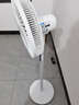 美的（Midea）【颶風(fēng)節(jié)能】七葉柔風(fēng)立式電風(fēng)扇/家用輕音落地扇/臺(tái)式小型風(fēng)扇/大風(fēng)力遙控定時(shí)搖頭風(fēng)扇 SAH35BSJ 曬單實(shí)拍圖
