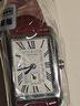 瑞士官網(wǎng)正品Longines浪琴小方金表鋼帶石英手表黛綽維納鑲鉆女表 黛綽維納白盤(pán)紅色皮帶 石英 曬單實(shí)拍圖