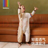 bebebus嬰兒睡袋春秋冬恒溫兒童睡衣四季通用分腿防踢被 【京倉發(fā)貨】暖寶寶pro雙層四季款（室溫20-24℃） L【90碼 建議身高90-105CM】 曬單實拍圖