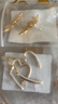 DAISY DREAMS925銀針鋯石煙花耳釘輕奢高級感耳環(huán)小眾設(shè)計感2025新款爆款耳飾 鋯石煙花耳釘【925銀針】 曬單實拍圖