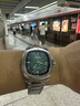 美度（MIDO）【官方正品】舵手TV經(jīng)典雙日歷機(jī)械男表任嘉倫明星同款送男友禮物 綠盤(pán)鋼帶/M049.526.11.091.00 曬單實(shí)拍圖