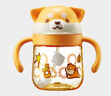 babycare柴犬兒童水杯嬰兒學(xué)飲杯寶寶吸管杯防嗆夏季水壺PPSU-海鷗閥 曬單實(shí)拍圖