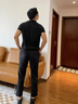 七匹狼高端商務皮鞋男士秋季透氣頭層真牛皮鞋子男正裝鞋內(nèi)增高男士婚鞋 黑色 四季款 42 碼 曬單實拍圖