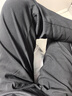 森馬（Semir）舒服褲|休閑褲男通勤風(fēng)小腳西褲秋季純色長(cháng)褲子彈力101524127108B 曬單實(shí)拍圖