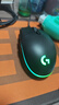 羅技（G）G102第二代游戲鼠標(biāo) RGB流光燈效鼠標(biāo) 輕量化  游戲級(jí)8000DPI傳感器 黑色 200-8000DPI 曬單實(shí)拍圖
