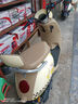 飛野2025新款小龜王電動(dòng)車(chē)72V60V男女電瓶車(chē)踏板車(chē)復古電動(dòng)摩托車(chē) 米黃色-旗艦版-頂配 72V20Ah六塊大電池-到手可騎 曬單實(shí)拍圖