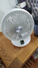 飛利浦（PHILIPS）桌面風(fēng)扇USB風(fēng)扇充電空氣循環(huán)扇廚房風(fēng)扇無(wú)線(xiàn)便攜折疊小風(fēng)扇風(fēng)扇小型宿舍電風(fēng)扇免打孔ACR2124DX 曬單實(shí)拍圖