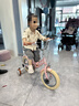 兒童自行車(chē)童車(chē)3-5-7-9歲男女復古英倫風(fēng)折疊腳踏車(chē)12/14/16/18寸 12寸 折疊【公主粉】米胎后座禮包 曬單實(shí)拍圖