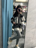 良人訪灰色打底褲女春秋外穿2025新款 深灰色 1條裝 L （建議體重90-120斤） 曬單實(shí)拍圖