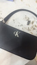 Calvin Klein時(shí)尚腋下包禮物通勤洋氣包包金屬字母拉鏈CK女包單肩法棍包DH3237 曬單實(shí)拍圖
