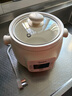 美的（Midea）電燉鍋煲湯鍋燉湯鍋 1.5h快燉 陶瓷燉湯盅母嬰輔食鍋寶寶粥 1.5L 電燉盅白瓷柔燉大功率MD-DGE1556 曬單實(shí)拍圖