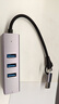 山澤USB3.0轉(zhuǎn)千兆網(wǎng)口Type-C擴展塢分線器筆記本電腦RJ45網(wǎng)線轉(zhuǎn)接頭臺式機拓展塢以太網(wǎng)轉(zhuǎn)換通用RHX23 曬單實拍圖