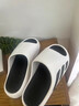 逸兼拖鞋男士夏季外穿2025運動(dòng)戶(hù)外新款厚底耐磨防滑防臭踩屎感涼拖鞋 黑白條紋拖40-41 曬單實(shí)拍圖