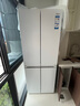 海爾（Haier）小紅花系列418升594mm專業(yè)超薄零嵌十字T型家用電冰箱一級能效BCD-418WGHTDB9WVU1國家補貼20% 曬單實拍圖