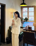 貓人【100%純棉】女士睡衣女長袖套裝高端全棉情侶睡衣外穿家居服 曬單實拍圖