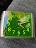 卡西歐卡西歐（CASIO）鬧鐘簡(jiǎn)約時(shí)尚懶人鬧鈴兒童學(xué)生用貪睡個(gè)性床頭鐘 墨綠色 干電池 碳性 曬單實(shí)拍圖