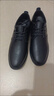 啄木鳥(niǎo)真皮休閑皮鞋男商務(wù)正裝男鞋上班工作鞋子男透氣青年韓版鞋 黑色 43 曬單實(shí)拍圖