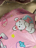 卡通自動(dòng)兒童傘可愛(ài)幼兒園男女小學(xué)生兒童雨傘批發(fā)黑膠防曬長(cháng)柄傘 甜心女孩直珠款直徑【88cm】 送防水套 曬單實(shí)拍圖