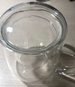物生物（RELEA）茶杯男茶水分離杯玻璃杯水杯辦公泡茶杯子耐高溫花茶杯中秋節禮物 曬單實(shí)拍圖