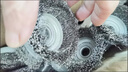 除銹刷不銹鋼鋼絲輪清潔大號碗型201鋼絲刷304除銹不銹鋼碗型拋光打磨機 304不銹鋼100x16mm100個 曬單實拍圖