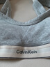 Calvin Klein內衣【新品禮盒明星復古引力帶】25秋女ck輕運動(dòng)背心文胸QF8365AD P7A-椰青灰 S 曬單實(shí)拍圖