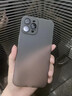 俏皮畫【A4紙薄】蘋果16手機(jī)殼iPhone15promax磨砂超薄14plus鏡頭全包新款輕薄外殼 蘋果16ProMax【透黑色】-升級(jí)自帶鏡頭膜 曬單實(shí)拍圖