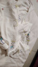 繽麗貓新生兒無骨純棉四季簡約套裝嬰兒衣服分體二件套裝男女寶寶童裝 肩扣套裝-星月熊 80 曬單實(shí)拍圖
