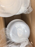 特美居（temeiju）一次性飯盒長方形透明塑料快餐盒加厚帶蓋打包盒餐具50套裝1000型 曬單實拍圖