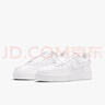 耐克（NIKE）空軍一號AF1純白復古低幫運動板鞋 DH2920-111 白色 36碼  曬單實拍圖