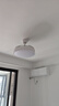 箭牌 吊扇燈臥室餐廳吊燈客廳電扇燈變頻風(fēng)扇燈【包安裝】 曬單實(shí)拍圖