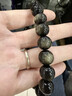 老鳳祥 金曜石手串男女貓眼黑曜石手鏈轉(zhuǎn)運珠生日七夕情人節(jié)禮物送男友 【京東八倉發(fā)貨】*當/次日達 單顆金曜石直徑（12mm） 曬單實拍圖
