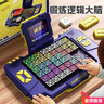 JUMP HERO兒童玩具8-12歲男孩小學(xué)生生日禮物華容道7-13歲學(xué)生6-10男女益智 三合1電子拼圖藍(lán)色【順豐+禮袋】 電子拼圖邏輯7-14歲訓(xùn)練思維 曬單實(shí)拍圖