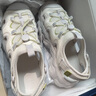 斐樂(lè)（FILA）2025年夏季貓爪女士休閑透氣運(yùn)動(dòng)涼鞋F(xiàn)12W522401官方正品 FSN 糖果白_雨霧灰 35.5 曬單實(shí)拍圖