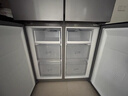 美的（Midea）471升十字對(duì)開(kāi)四開(kāi)門(mén)電冰箱家用風(fēng)冷無(wú)霜一級(jí)能效雙變頻國(guó)家補(bǔ)貼超薄超大容量BCD-471WSPZM(E) 曬單實(shí)拍圖